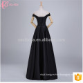 On Sale Cap Sleeve Chinese Style Long Satin Colorful Bridal Gown Bridesmaid Dress